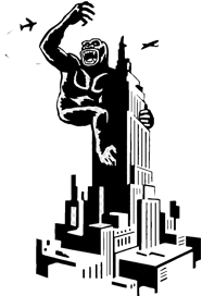 Gif animé King Kong avions